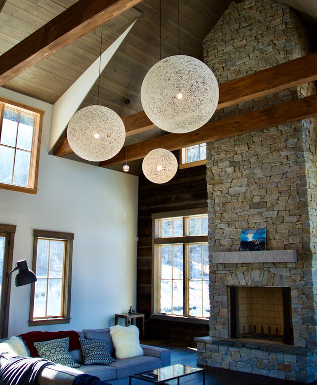 Getaway - A mid-century-modern retreat, lit on a grand scale.